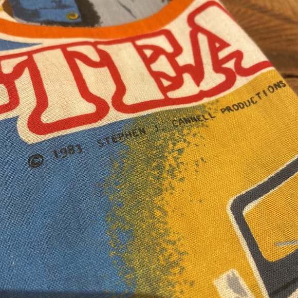 Vintage, Rare The A Team To The Rescue Mr T, 1983, Pillow Sham - Picture 4 of 7